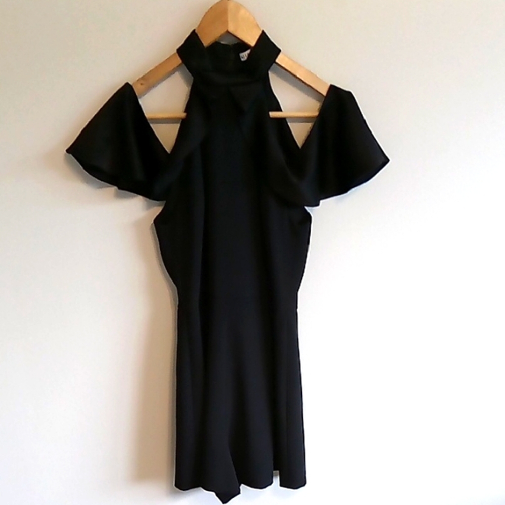 Alice + Olivia Roseline Romper Black Size 4